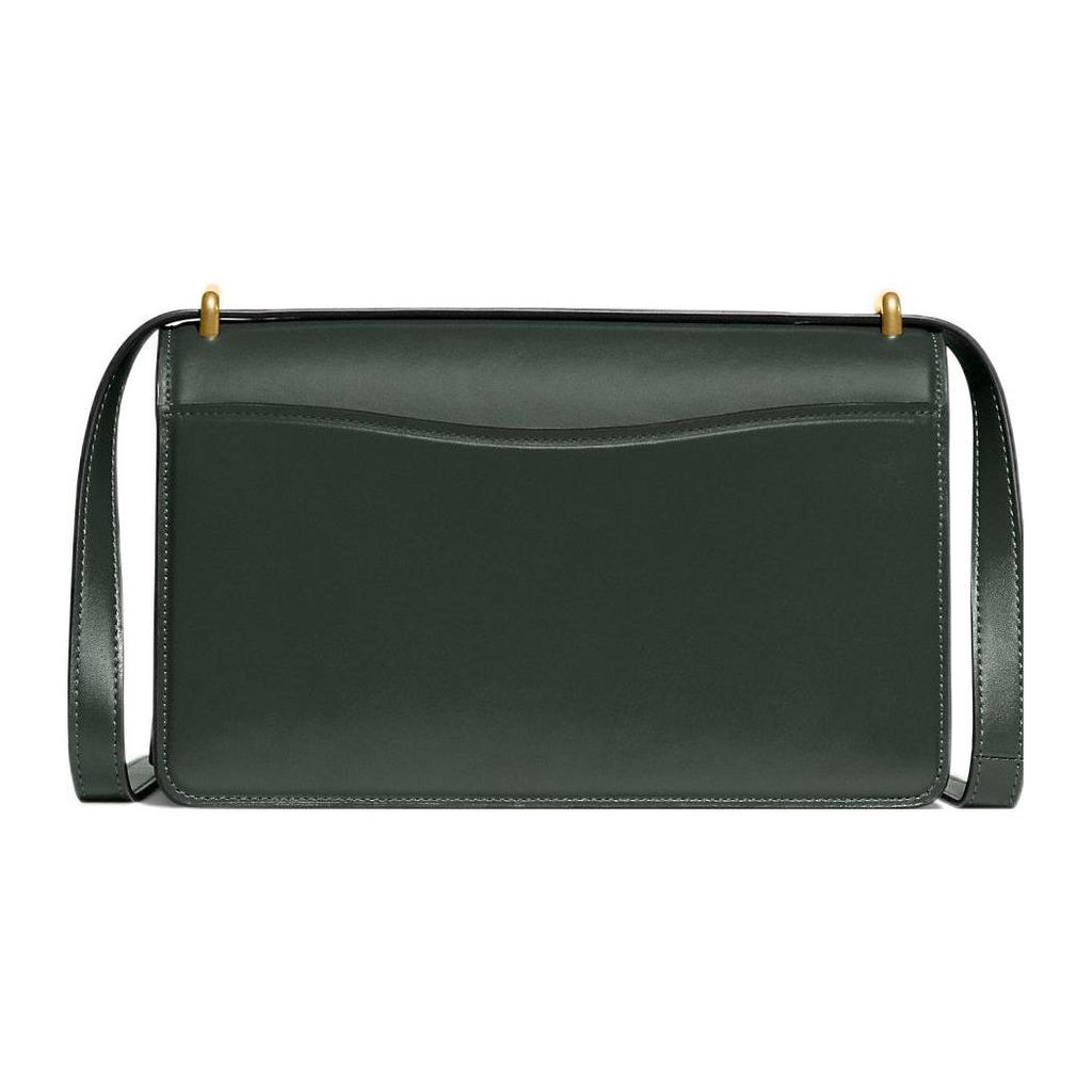 Coach Bandit 24 Multifunctional Pocket Flap Closure Envelope Bag Women Shoulder Bag Dark-Green CC416-B4RFT
