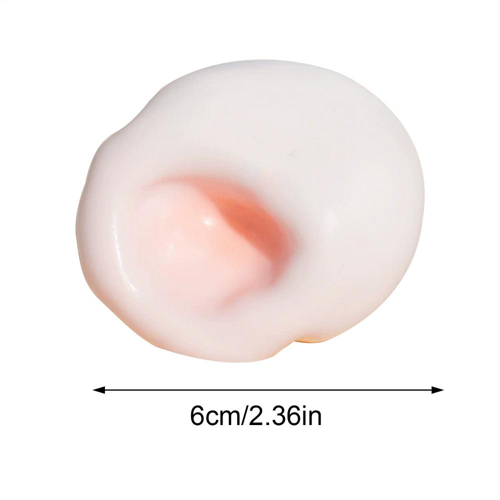 

Stress Relief Sand Glutinous Balls Funny Sensory Toys Pinch Glutinous Rice Cake Ball Maker Slow Rebound Stress Relief Toy оранжевый