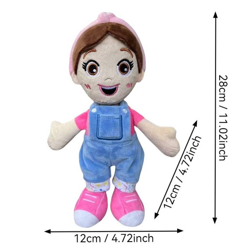 

Милая игрушка плюшевая мультяшная детская развивающая головоломка подарки кукла синий