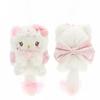 sweet bow my sweet piano kuromi  long tail plush toy keychain cinnamoroll Melody soft stuffed Decor pendant