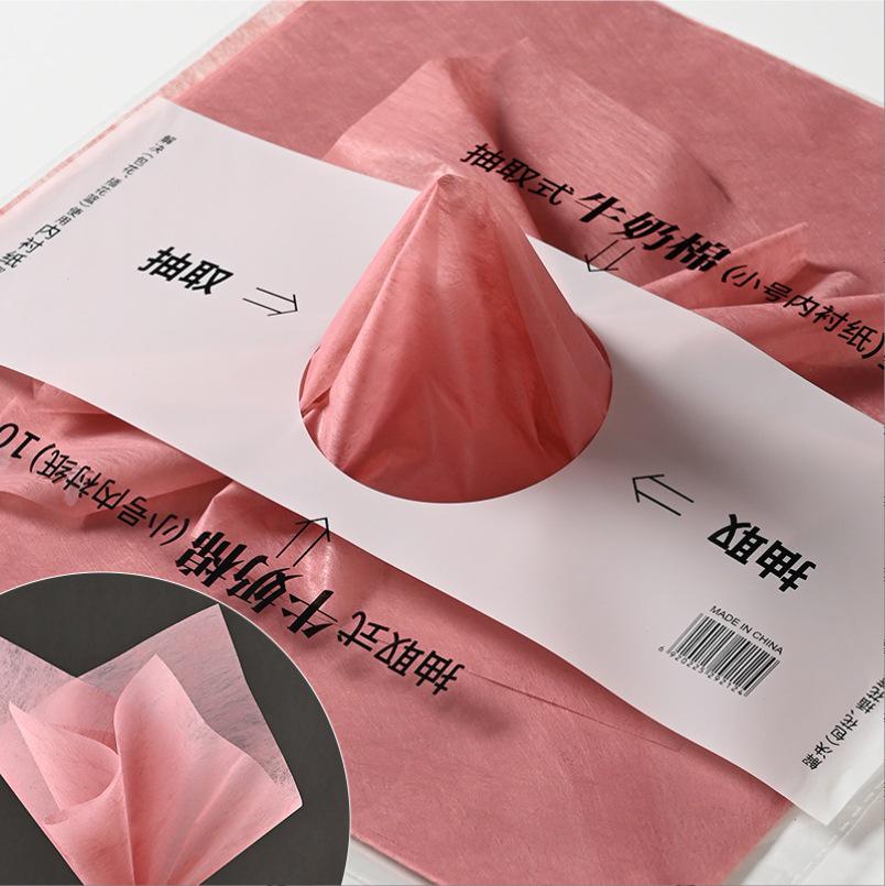 Fresh Flower Milk Cotton Paper for Bouquet Wrapping and DIY Floral Art