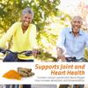 Pslalae Contiene una mezcla de cúrcuma orgánica y piperina para apoyar la salud de las articulaciones y es adecuada para adultos.