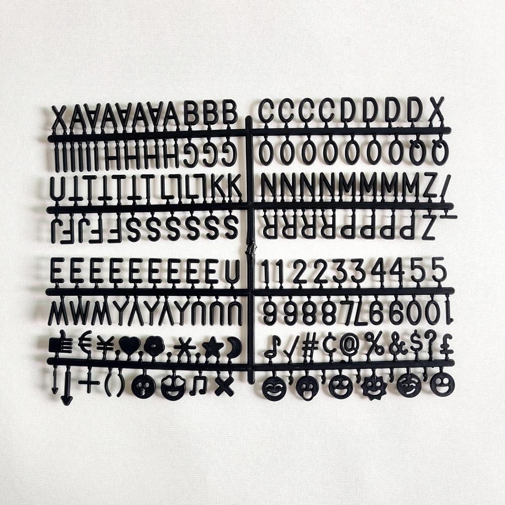 Original Handmade Felt Letter Message Matching Letters 170 Letters