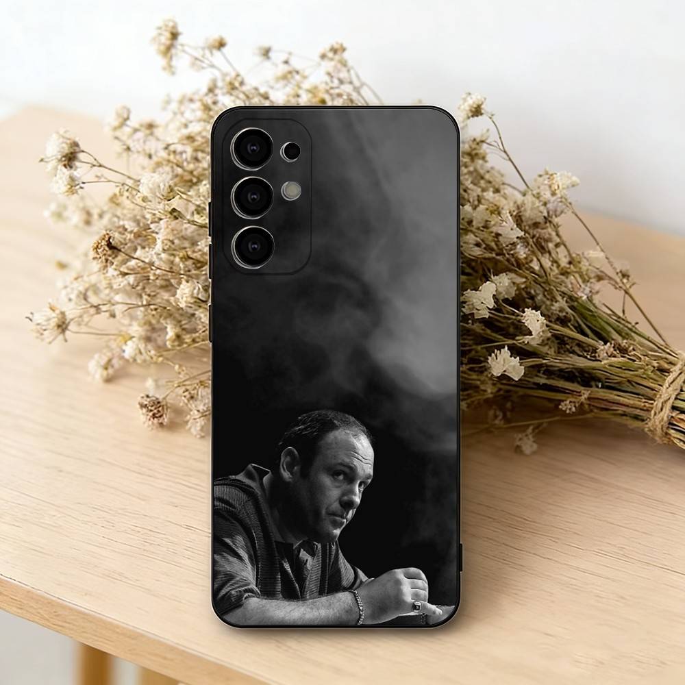 

The-e S-sopranos Phone Case For Samsung S25,S24,S21,S22,S23,S30,Ultra,S20,Plus,Fe,Soft Silicone Black Cover Samsung S23plus5G