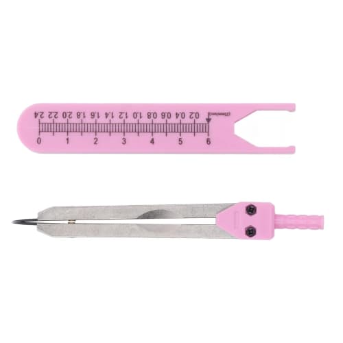 ECG Caliper, ECG Drawing Tool (Pink)