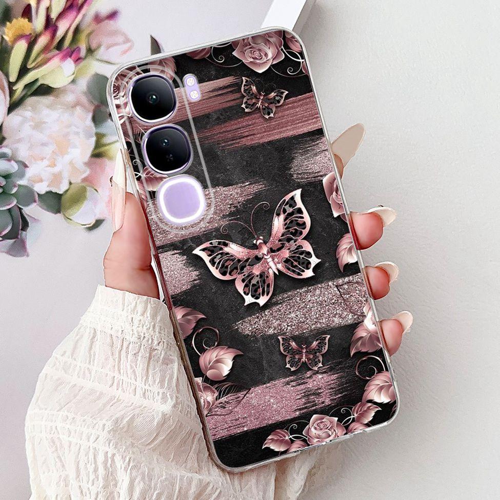 Clear For Vivo V40 Lite IDN Case 4G 5G Cute Cartoon Cool Luxury Funny Boys Girls Phone Case For vivo V40 Lite 5G IDN Back Cover
