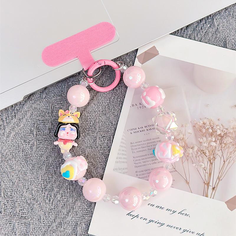 

Crybaby Keychain Pendant Schoolbag Decor Cartoon Couple Cell Phone Chain Women And Men Gifts