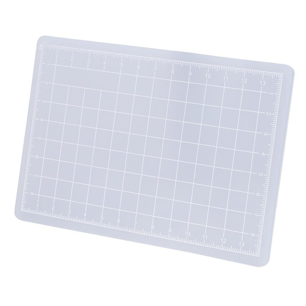 3PCs Translucent Cutting Mat Non Slip Cut Board Crafts Collection Hand Made Tool for Sticker