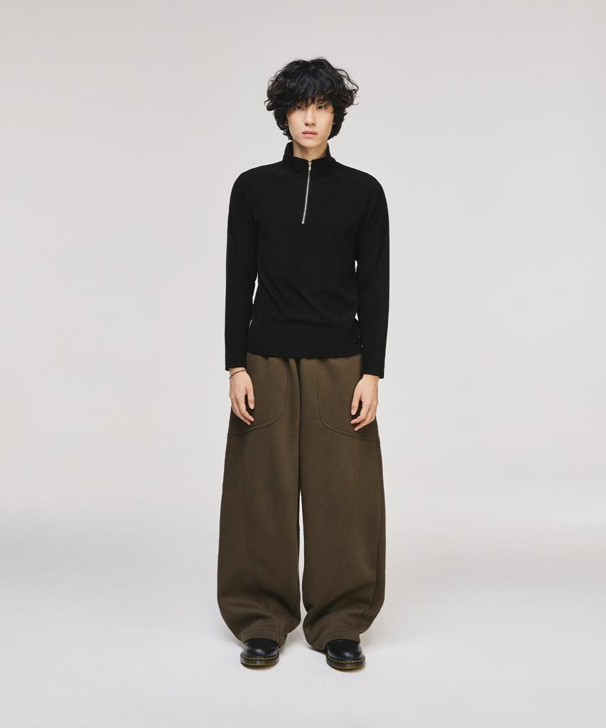 SIGNATURE Fatigue Curved Fleece-Lined Training Pants [Khaki]