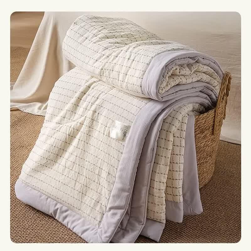 Hodo Linen-Cotton Blend Summer Quilt