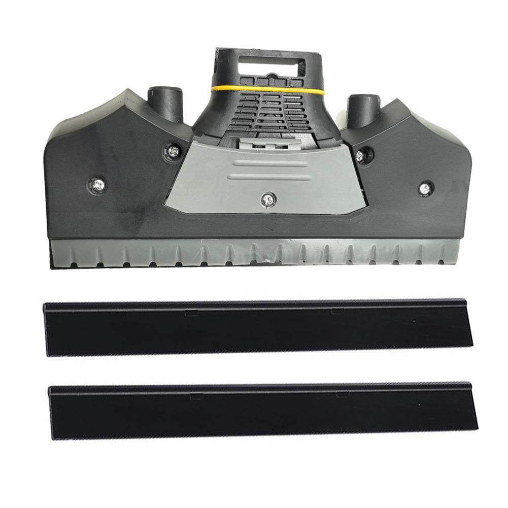 

Узкий 170-мм комплект всасывающих насадок для Karcher WV2 WV5 Черный/Серый Запасные всасывающие губки 1 насадка 2 губки для окон серый