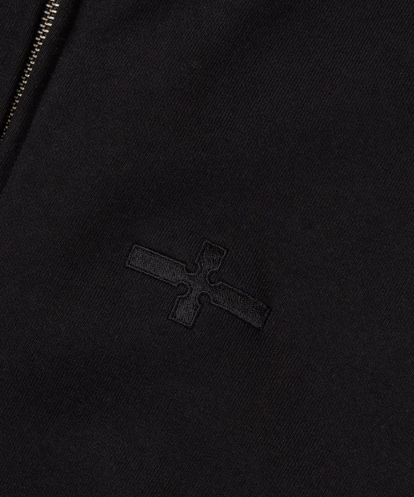 Masat Cross String Hood Zip _ Black