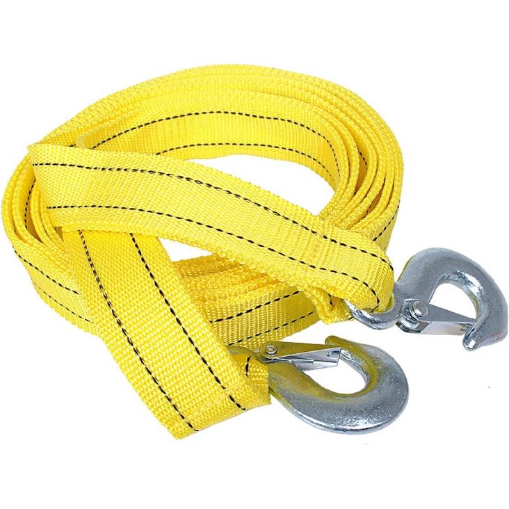 5 Ton 4 Meter Tow Rope Fit for Truck Snatch Strap Off-Road Towing Ropes Trailer Winch Cable Belt Car Traction Rope