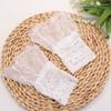 Stretchable Pleated Fake Sleeves Pleated Design Wrist Accessories  Special Occasions