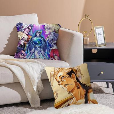 R-Record Of Ragnarok Pillowcase Toon Gift Cushion Cover Bedroom Home Sofa Chair Seat Decor Pillow Case