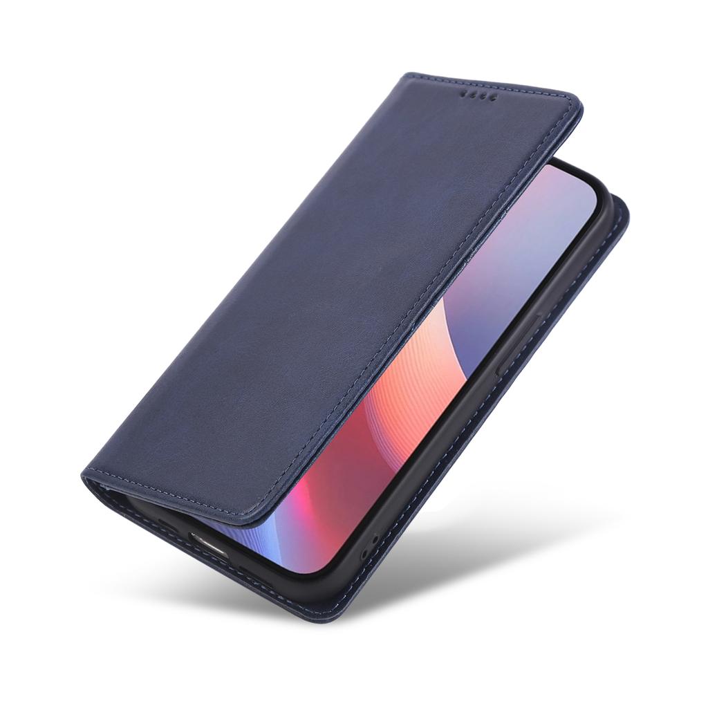 Etui na iPhone 16e z blokadą RFID, skórzany portfel na telefon z PU