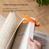 1/3PCS Automatic Page Recording Silicone Bookmark | Reusable Easy-to-Insert