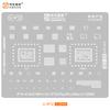Amaoe IP16 A18 BGA Reballing Stencil for iPhone 16 Pro Max IC Net A18CPU Tin Steel Network Middle Layer Mesh Phone Repair Tools