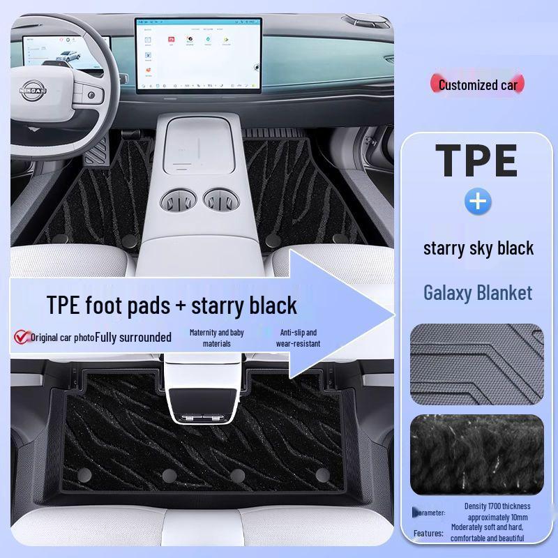 BYD Fangchengbao 5-Door Waterproof Non-Slip Full Surround TPE Car Mat