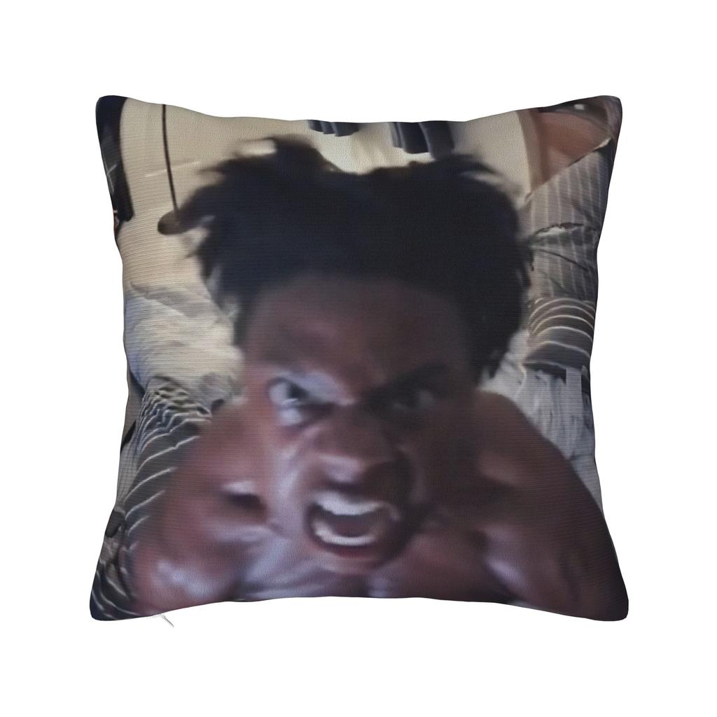 Ishowspeed Funny Meme Square Pillow Case Cushion Covers Awesome Zipper Decorative Throw Pillow Case Cover For Home 45*45Cm