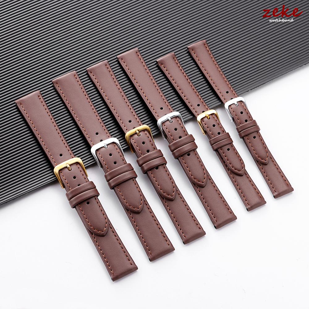 8mm 10mm 12mm 14mm 16mm 18mm 20mm 22mm 24mm Soft Leather Wristband for Men Women PU Leather Watch Strap Universal Sport Bracelet
