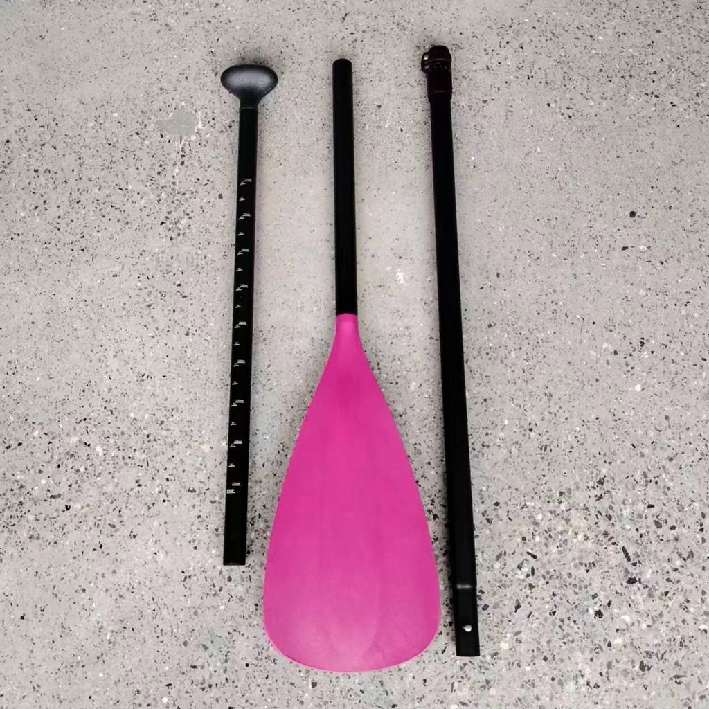 Pala Portátil Desmontable de Aluminio de Tres Secciones para Tabla de Paddle Surf/Tabla de Surf