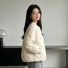 Pinghu down jacket women's short light rhombus pattern women's duck down Jiaxing winter