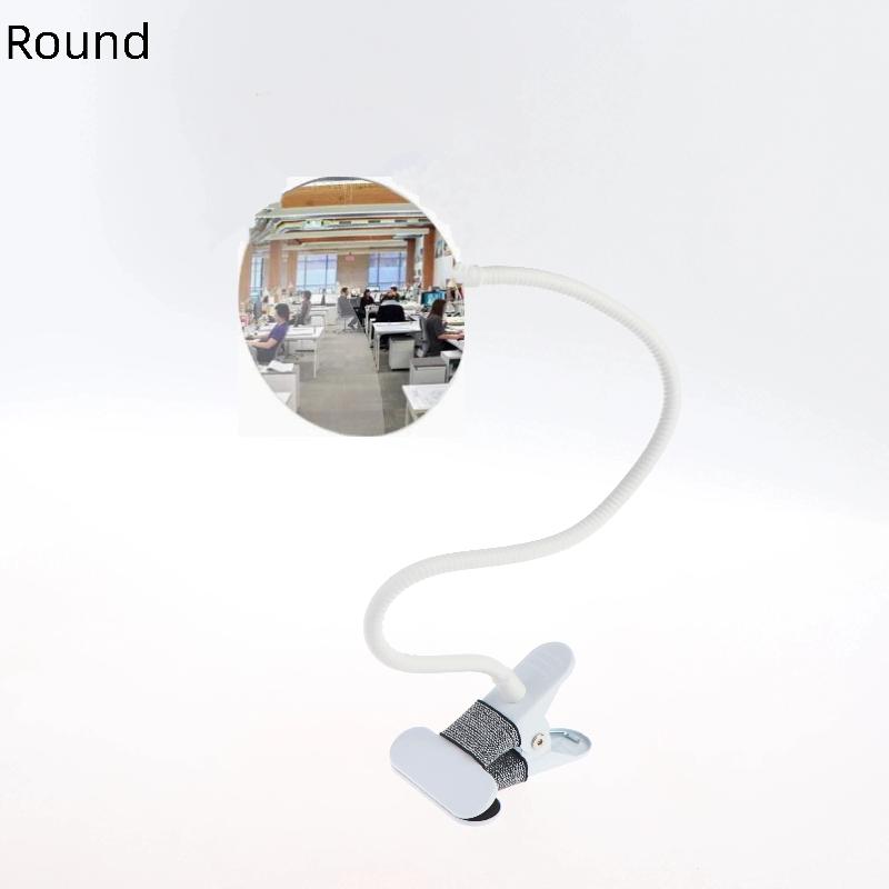 Eyelash Salon Essential 360° HD Adjustable Gooseneck Mirror with Convenient Clip round