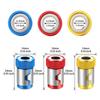3pcs Magnetic Ring Cross Phillips Screwdriver Bit Holder 6.35mm 1/4 Universal Alloy Anti-corrosion Strong Magnetizer