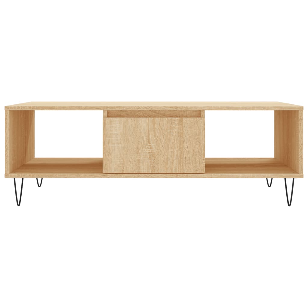  Coffee Table, Sonoma Oak, 104x60x35 Cm