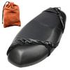 Motorcycle Seat Cover Waterproof Rain Dustproof Motorbike Scooter Cushion Seat for Sun Protection with Stretch Leather Bag
