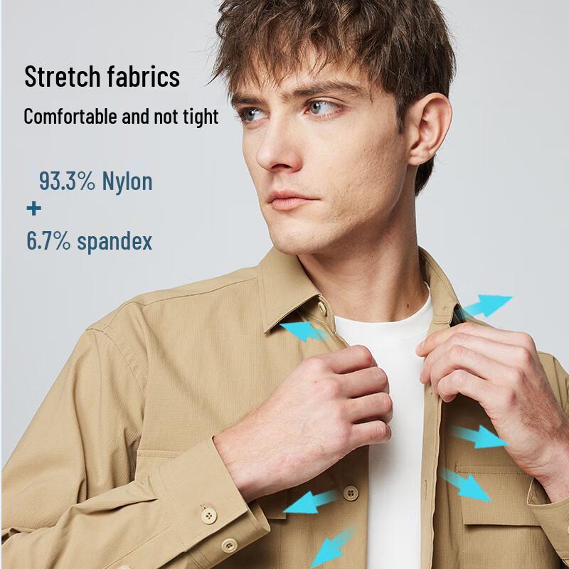 FIRS Men's Triple-Defense Shirt Jacket