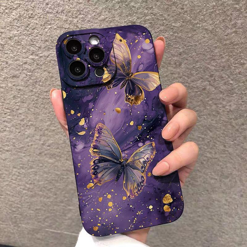 

Minimalist Butterfly Design Phone Case For Samsung Galaxy A16 A26 A36 A56 A55 A54 A53 A35 5G S25 Ultra S24 FE S23 Plus S22 Cover Galaxy S22 5G