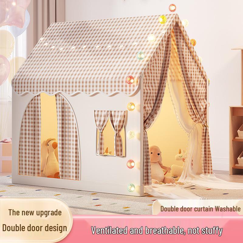 Indoor Princess Castle Play Tent for Kids - Playhouse & Bed for Boys and Girls