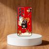 Cartoon cute Little M-Mole Phone Case For Samsung S25,S24,S21,S22,S23,S30,Ultra,S20,Plus,Fe,Note,10,9,5G Black Cover
