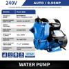 125W Home Faucet Bathroom Shower Automatic Self-Priming Booster Pump Low Noise Quiet Operation Automatic Pressure Water Pump