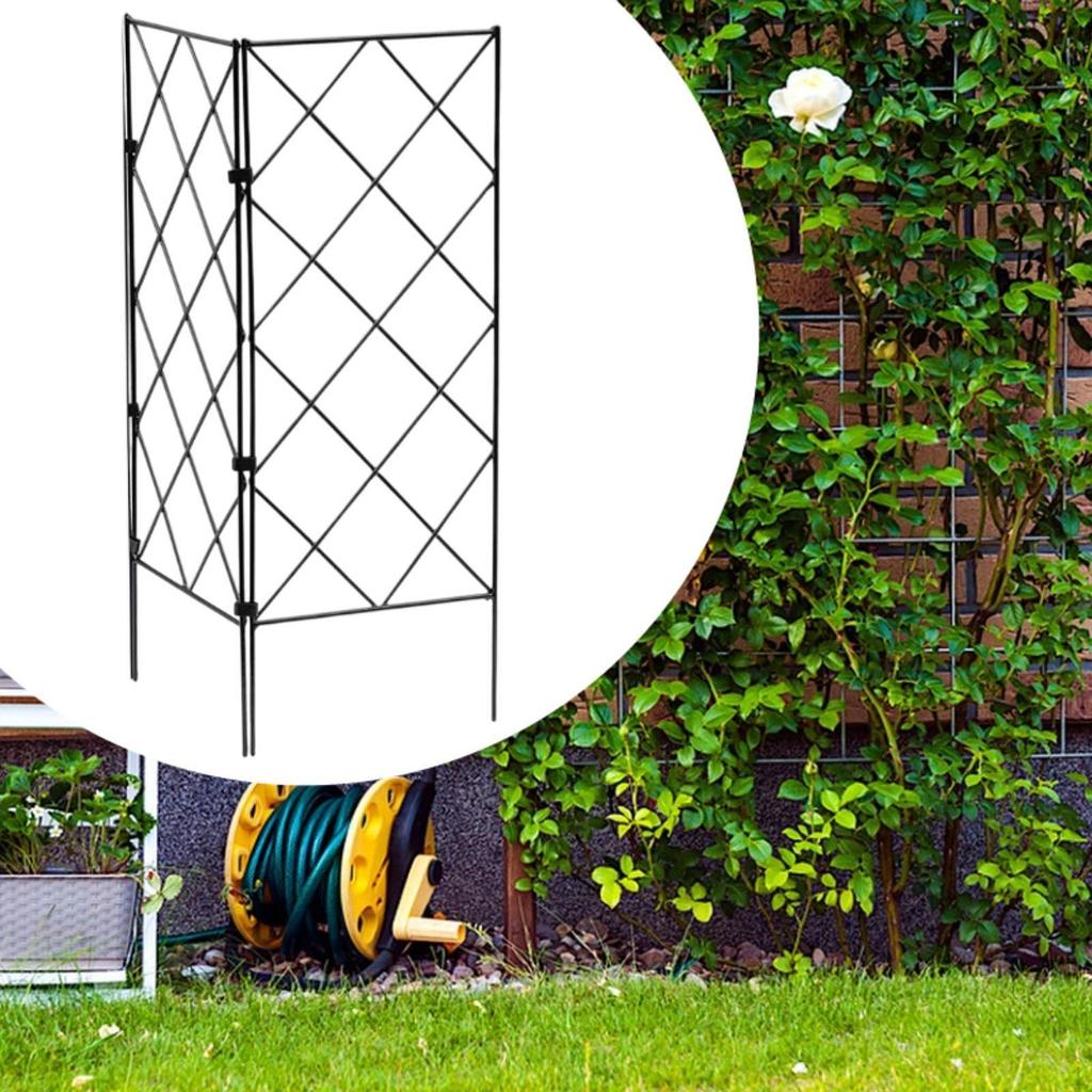 Klatreplanter Hage Espalier Blomsterstativ Metallgjerde Allsidig Plante for