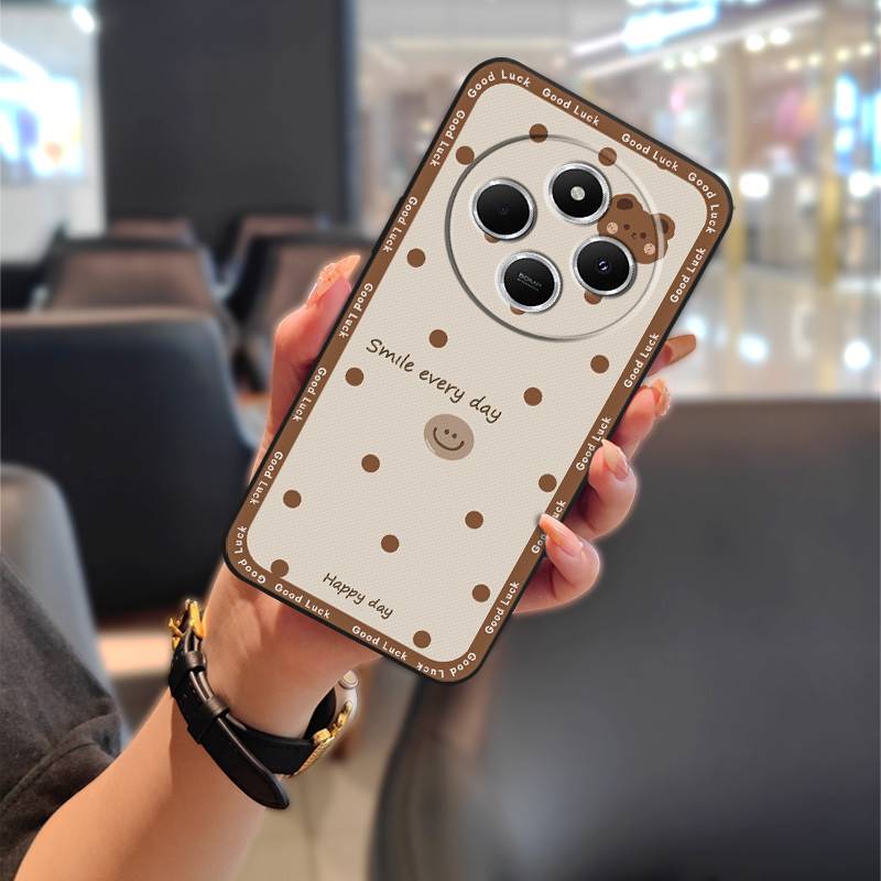 Anti-dust Durable Phone Case For Redmi 14C 4G/14R 5G/A3 Pro 4G/POCO C75 Phone Pouch Animals Full wrap Silicone TPU Cute