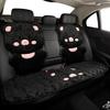 Car Seat Cushion - Thick Plush Winter Rear Seat Cover, Warm & Cute Design