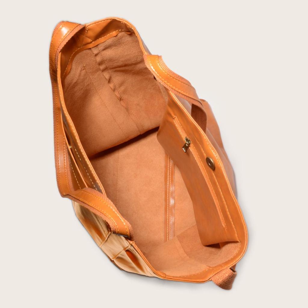 NEW Oil Wax PU Leather Tote Bags for Women's Handbag Luxury High Capacity Lady Hand Bags with Purse Pocket Women Shopper Bag Big