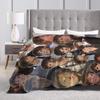 American Mason Thames Actor Blanket Quality Warm Soft  Throw Blanket Winter Travel Office Living Room Novelty Bedspread