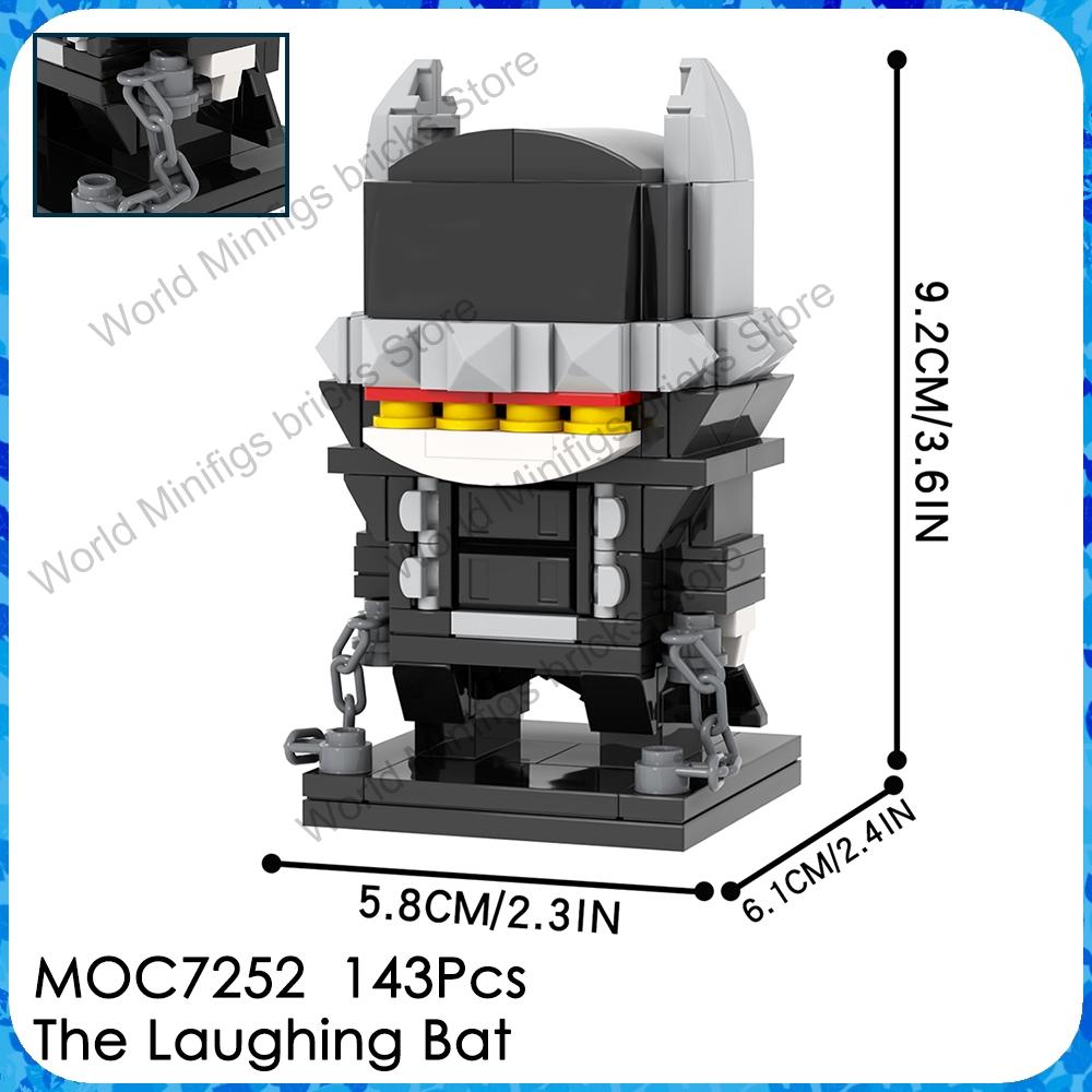MOOXI MOC Invincibly Brickheadz Mark Omni-Man Anime Movie Figures Compatible Building Blocks Gift Toys For Children Adult Bricks