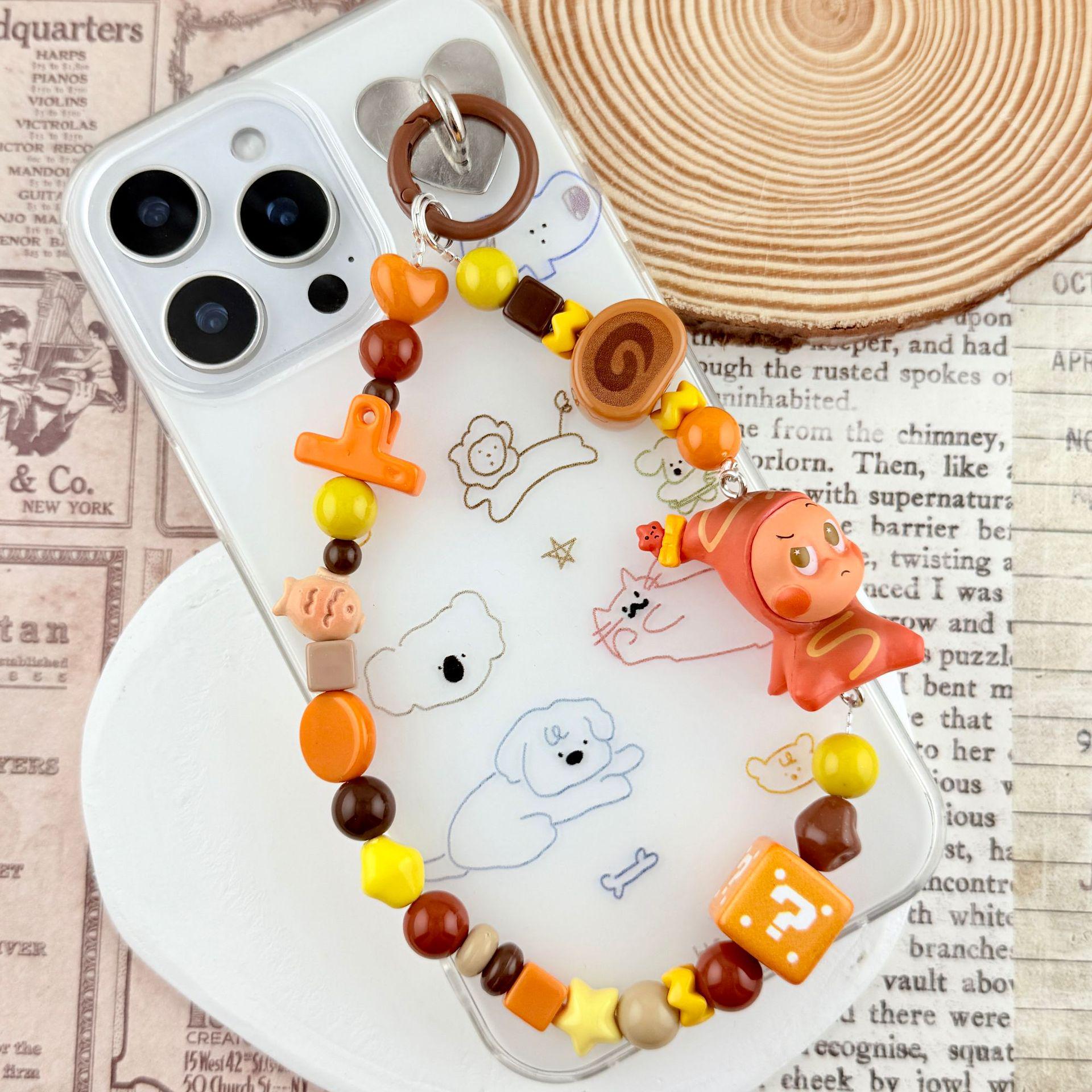 Star People Beaded Phone Strap & DIY Keychain Doll Charm