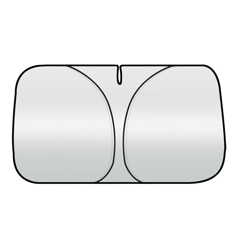 

Солнцезащитный козырек для автомобиля Xiaomi SU7: Ткань для охлаждения глубокого космоса для лобового стекла - Теплоизоляция и светоблокировка. Single-layer Cooling Sunshade