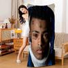 X-XXXTentacions 17 Rapper Anime Beach Swimming Towel Soft Absorbent Washcloth Children's Gifts for Kids Travel Camping Gym