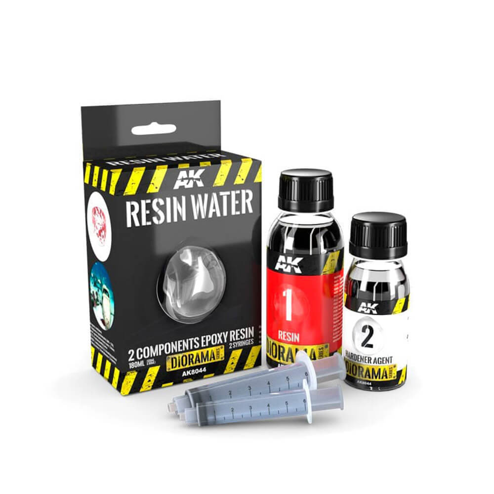 AK Interactive Dioramas Resin Water 2 Comp. אפוקסי