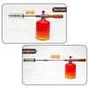 22.4" Long Propane Weed Torch Detachable Long Arm Cooking Torch for Garden Wood Melting Ice Snow Roofing Outdoor