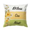 Spring Daisy Cushions Pillowcase Polyester Cushion Cover Throw Pillow Pillowcover Home Car Sofa Decor
