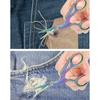 Curved Design Embroidery Scissors Stainless Steel Dressmaker Shears  For Embroidery