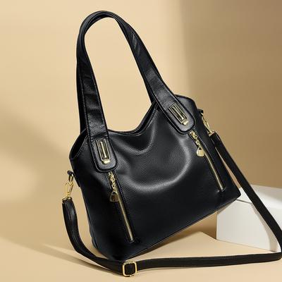 Eenvoudige en Elegante Pendeltas, Modieuze en Gracieuse Dameshandtas, Schoudertas Crossbody